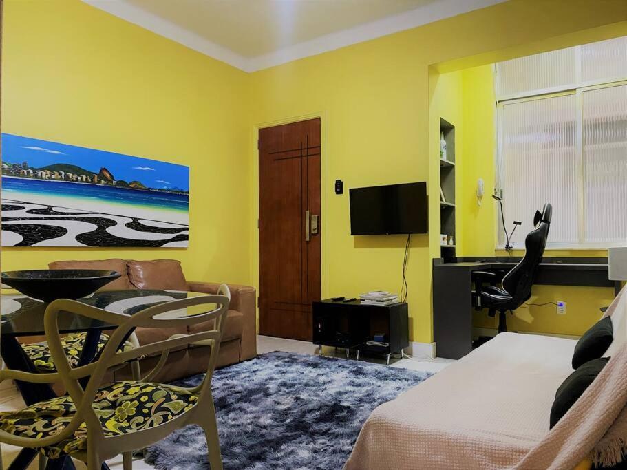 Incrivel Apartamento Na Avenida Atlantica Rio de Janeiro Eksteriør bilde